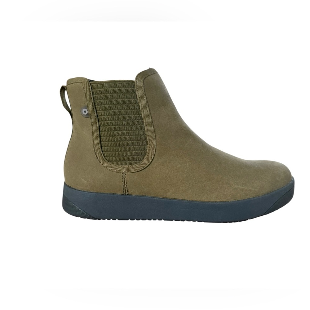 BOGS Kicker Chelsea Waterproof Leather Ankle Boots